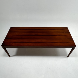 A large rosewood Finn Juhl  table for France & son