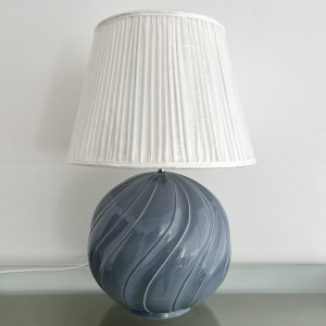 A large ceramic late 1970s Italian lamp
