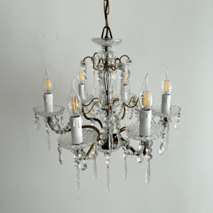 1940s vintage French chandelier 