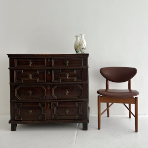 A Late 17th Century English Oak Chest of Drawers