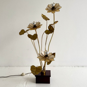 Maison Jansen lotus lamp 