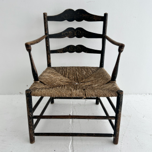 The Arts and Crafts pass chair by Ernest Gimson 