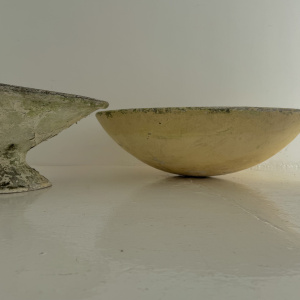 A very large brutalist Willy Guhl Planter 