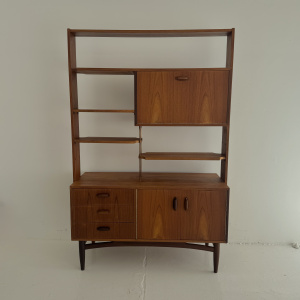 British teak G Plan 1960s Brasilia room divider 