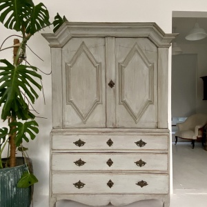 18th century Swedish Baroque cabinet