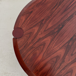 A Large Danish Rosewood Brutalist Coffee Table