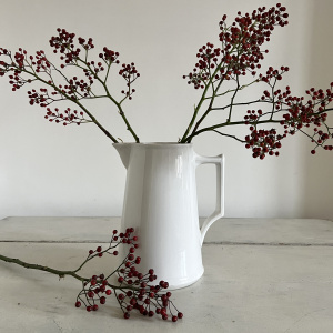 A Large 19th century Creil et Montereau Jug