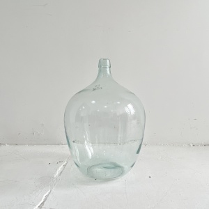 Vintage French large Demijohns with original cases