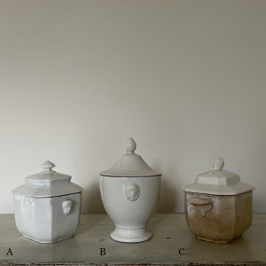 19th century French jar
