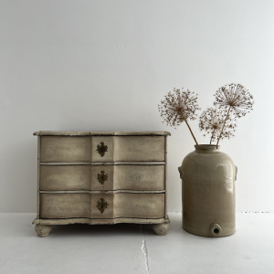 Late 18th Century Swedish Baroque Chest of Drawers 