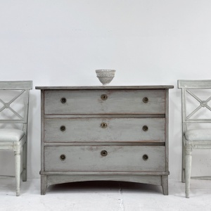 A 19th century Swedish chest of drawers 