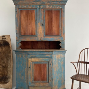 Swedish 19th Century folk cabinet