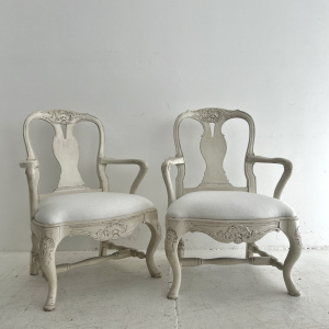Swedish rococo chair 
