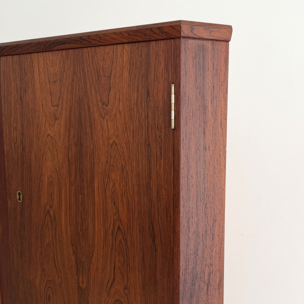 A 1960s Danish rosewood corner cabinet  image