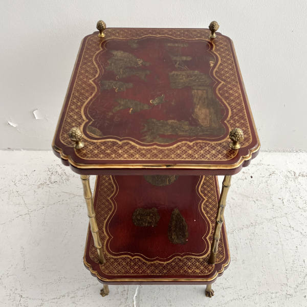 Maison Jansen Chinoiserie Tiered Side Table  image