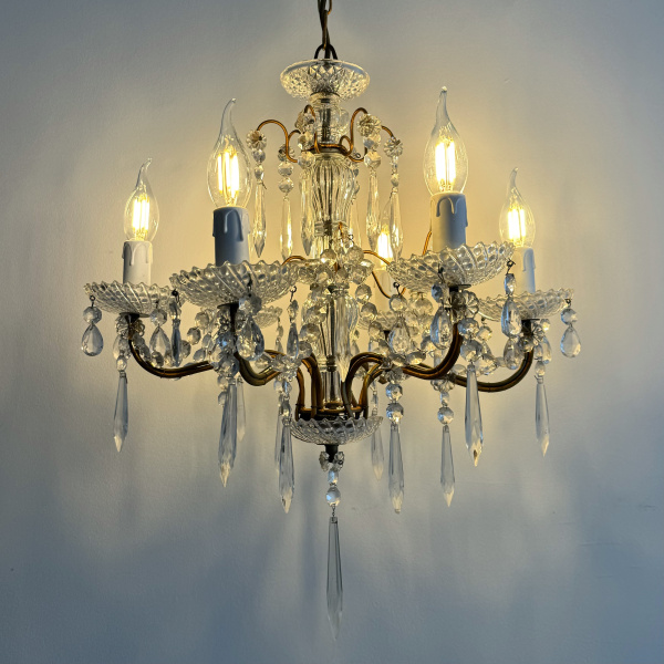 1940s vintage French chandelier  image